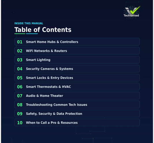 The Complete Home Tech Maintenance & Troubleshooting Manual (PDF)