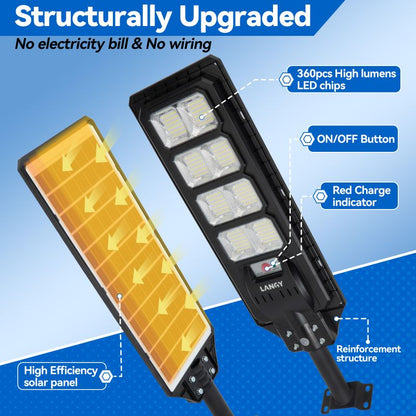 Langy 200W Solar Street Light ES03