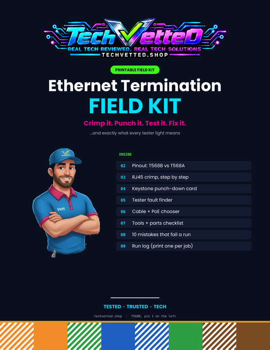 Ethernet Termination Field Kit (PDF) cover - TechVetted
