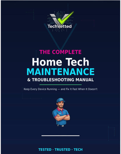 The Complete Home Tech Maintenance & Troubleshooting Manual (PDF)