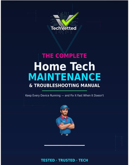 The Complete Home Tech Maintenance & Troubleshooting Manual (PDF)