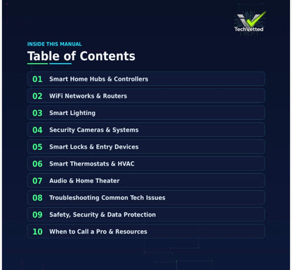 The Complete Home Tech Maintenance & Troubleshooting Manual (PDF)