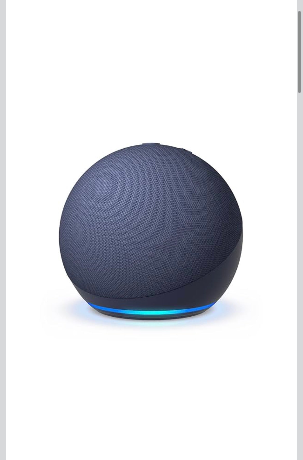 Amazon Echo Dot (Newest Model) - Deep Sea Blue
