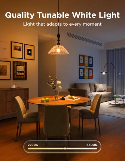 Govee Smart Light Bulbs (4-Pack, Color Changing, WiFi + Bluetooth)