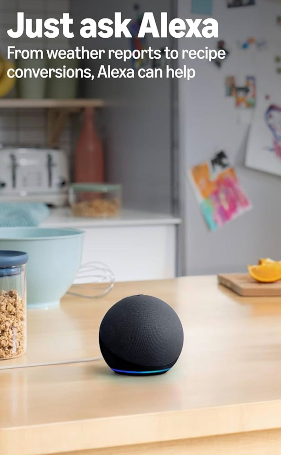 Amazon Echo Dot (Newest Model) - Deep Sea Blue