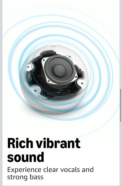 Amazon Echo Dot (Newest Model) - Deep Sea Blue