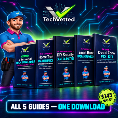The Complete TechVetted Library - all 5 PDF guides bundle