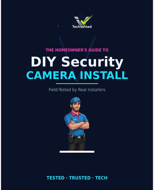 Homeowner’s Guide: DIY Security Camera Installation (PDF) cover - TechVetted