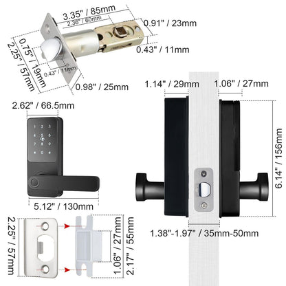 VEVOR 5-in-1 Smart Door Lock