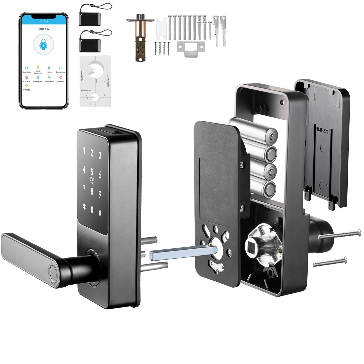 VEVOR 5-in-1 Smart Door Lock
